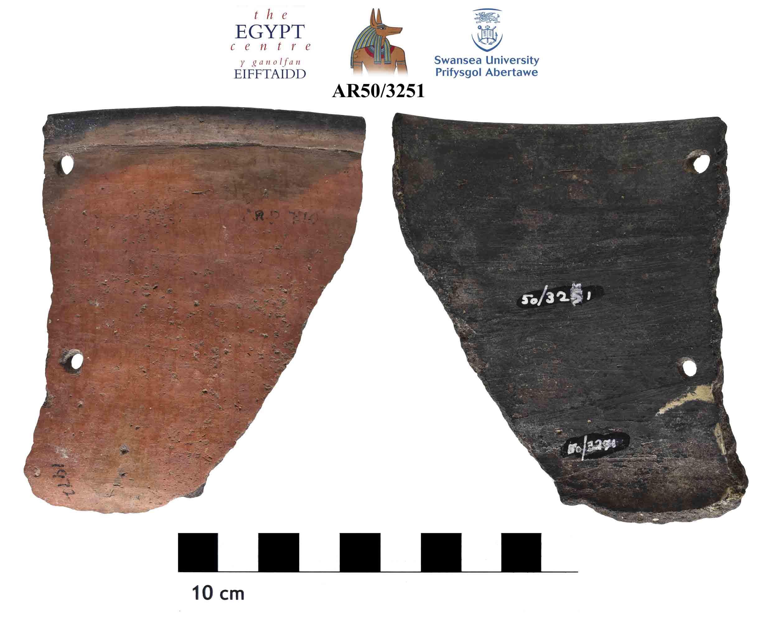 Image for: Pottery rim sherd